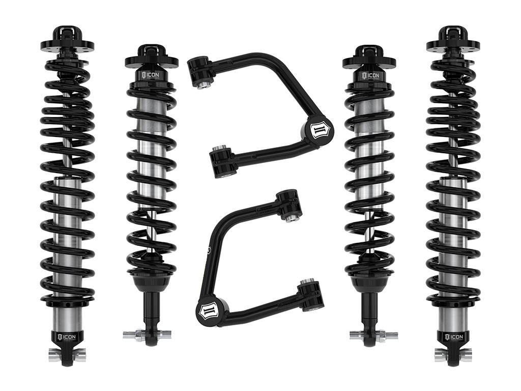 ICON 2021-2023 Ford Bronco Sasquatch 2-3" Lift Stage 3 Suspension System Tubular - K40013T