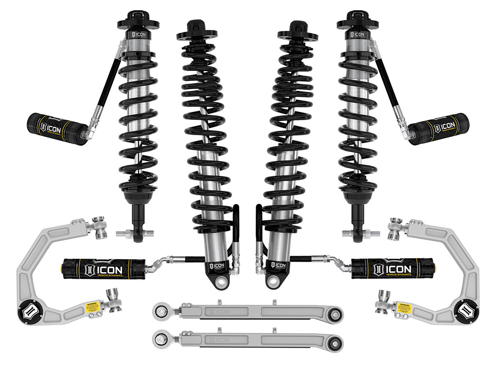 ICON 2021-2023 Ford Bronco Sasquatch 2-3" Lift Stage 5 Suspension System Billet Heavy Rate Rear Spring - K40015X