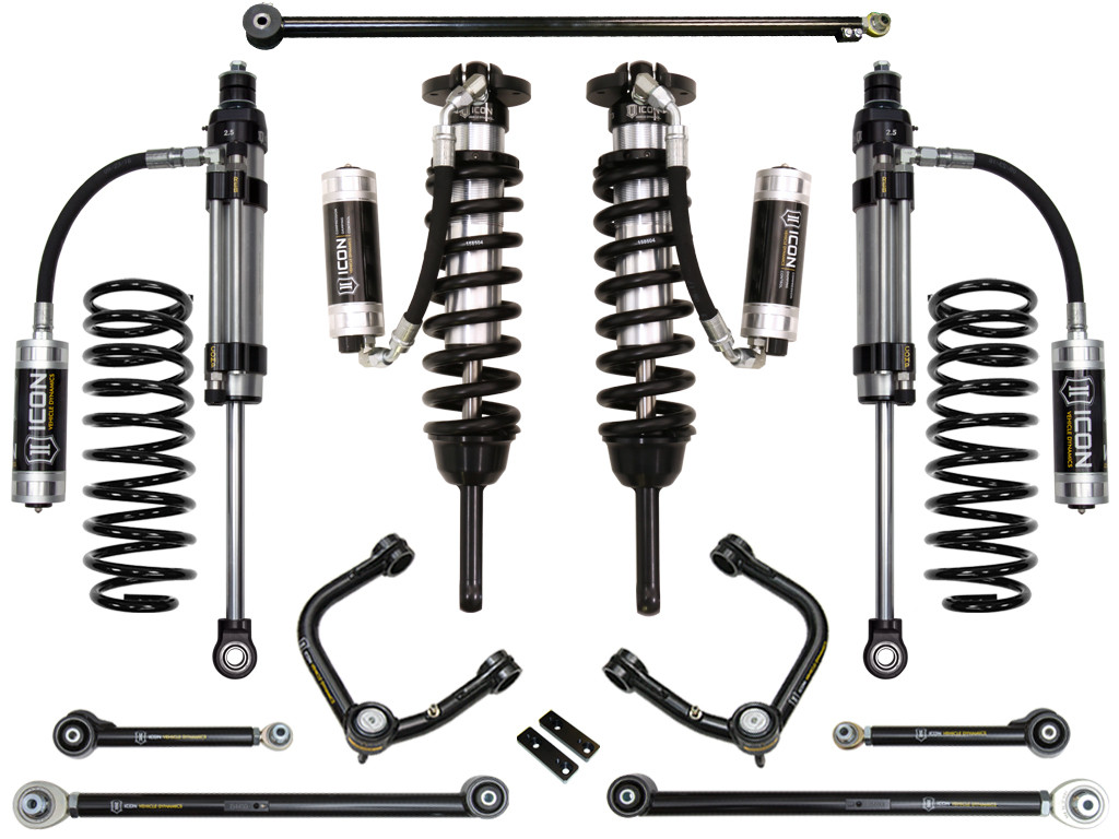 ICON 2010-2024 Toyota 4Runner/2010-2014 Toyota FJ Cruiser 0-3.5" Lift Stage 8 Suspension System Tubular UCA - K53068T