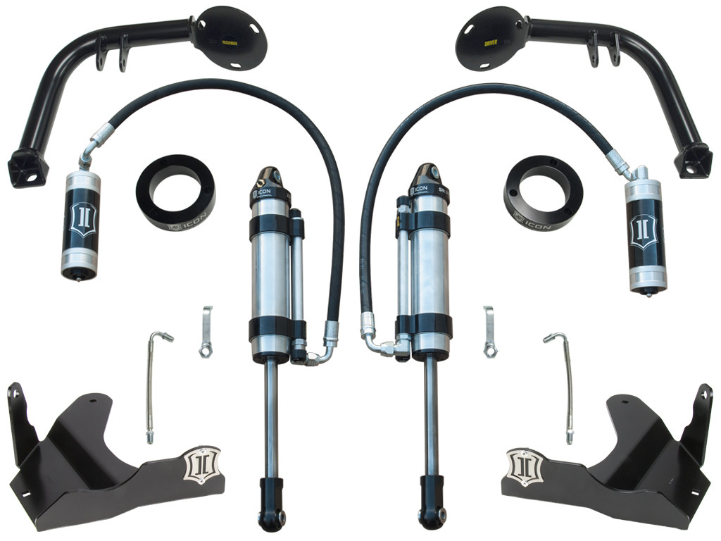 ICON 2010-2024 Toyota 4Runner/2010-2014 Toyota FJ Cruiser Stage 3 S2 Secondary Shock Upgrade System - K53123