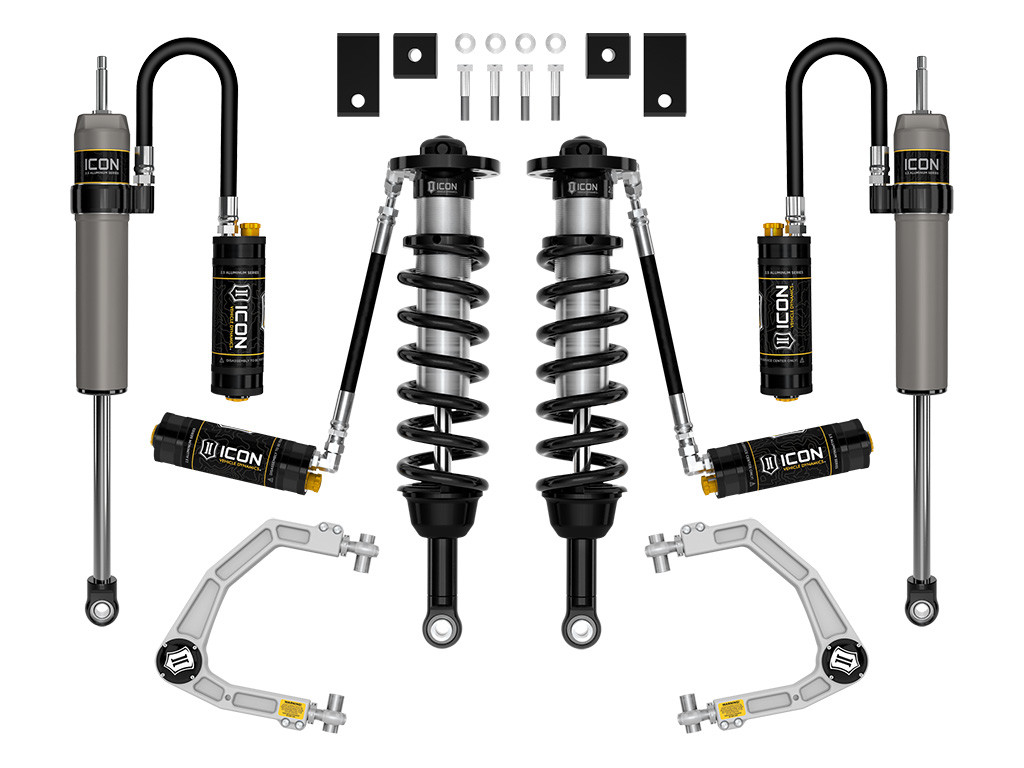 ICON 2022-2025 Toyota Tundra 1.25-3.5" Lift Stage 9 2.5 Suspension System Billet CDCV - K53199