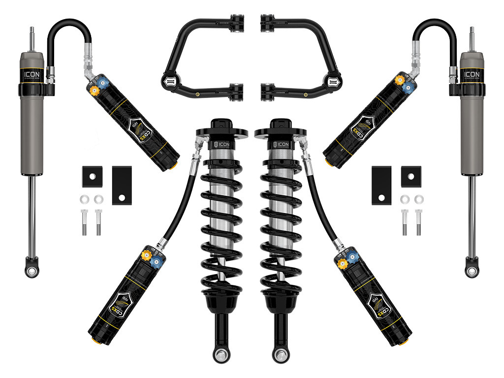 ICON 2022-2025 Toyota Tundra 2-3.5" Lift Stage 9 2.5 Suspension System Tubular CDXS - K53199TD