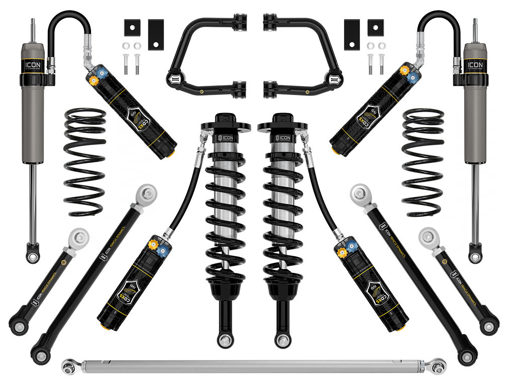ICON 2022-2025 Toyota Tundra 2-3.5" Lift Stage 11 2.5 Suspension System Tubular CDXS - K53201TD