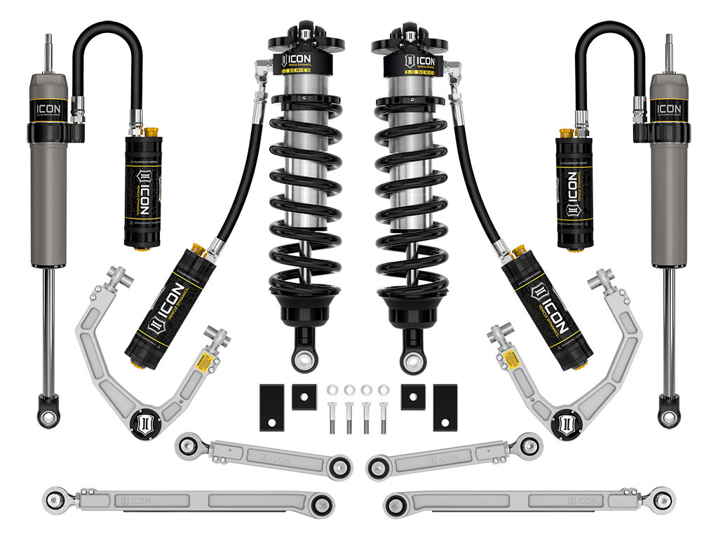 ICON 2022-2025 Toyota Tundra 1.25-3.25" Lift Stage 1 3.0 Suspension System Billet CDCV - K53211