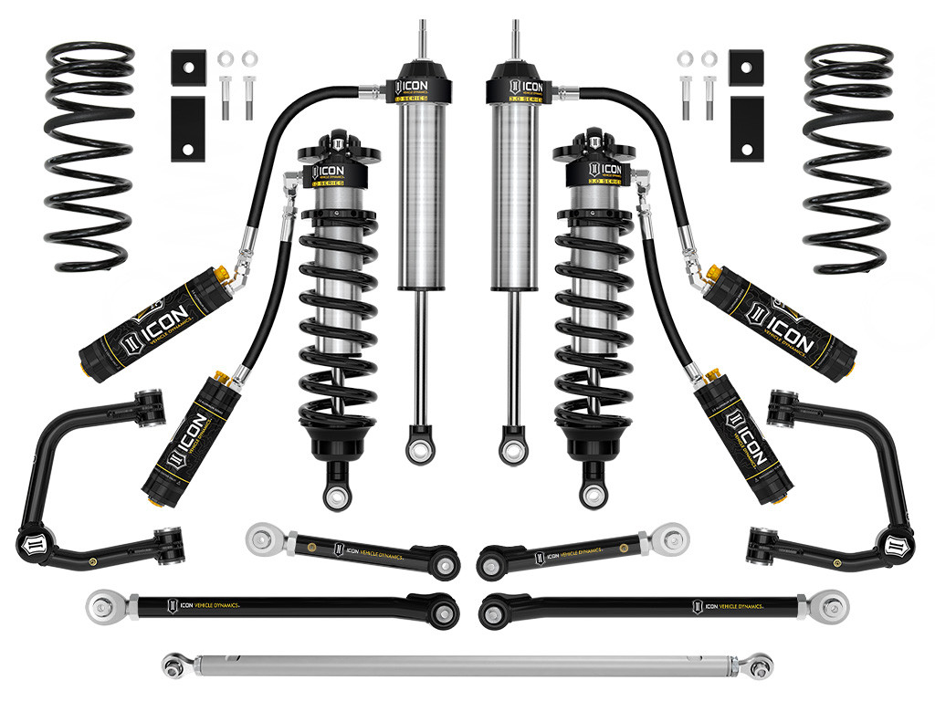 ICON 2022-2025 Toyota Tundra 2-3.25" Lift Stage 3 3.0 Suspension System Tubular CDCV - K53213T