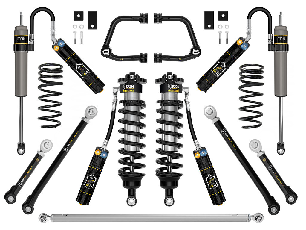 ICON 2023-2025 Toyota Sequoia 3-4.25" Lift Stage 1 (TRD) 3.0 Suspension System Tubular CDXS - K53251TDS