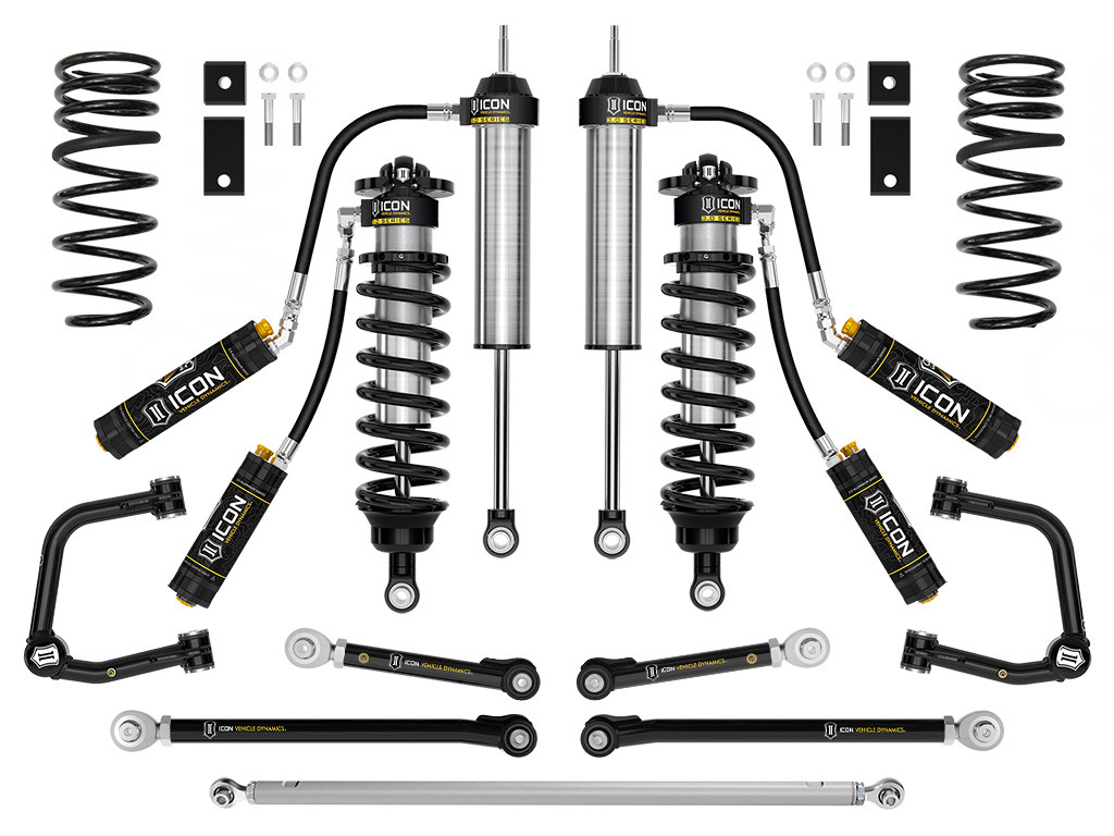 ICON 2023-2025 Toyota Sequoia 3-4.25" Lift Stage 2 3.0 Suspension System Tubular CDCV - K53252T