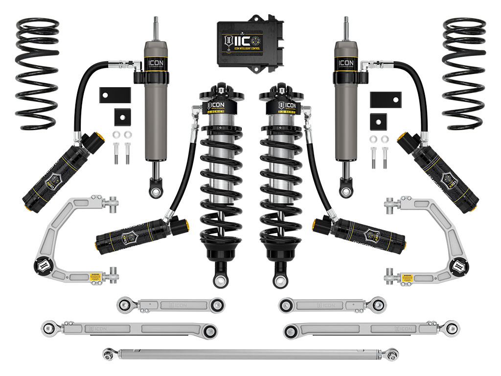 ICON 2023-2025 Toyota Sequoia 3-4.25" Lift Stage 3 3.0 Suspension System Billet - K53253