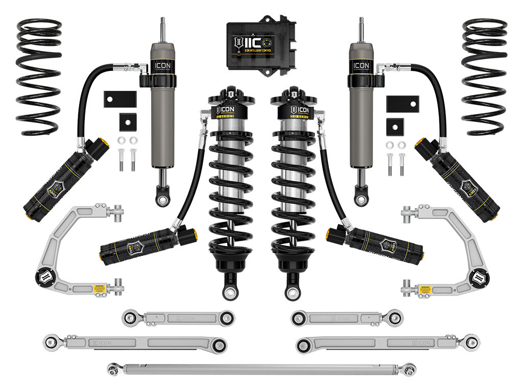 ICON 2023-2025 Toyota Sequoia 3-4.25" Lift Stage 3 3.0 Suspension System Billet TRD - K53253S