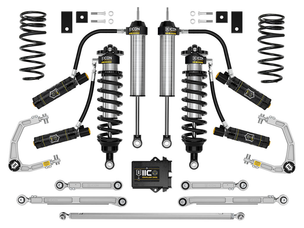 ICON 2023-2025 Toyota Sequoia 3-4.25" Lift Stage 4 3.0 Suspension System Billet TRD - K53254S