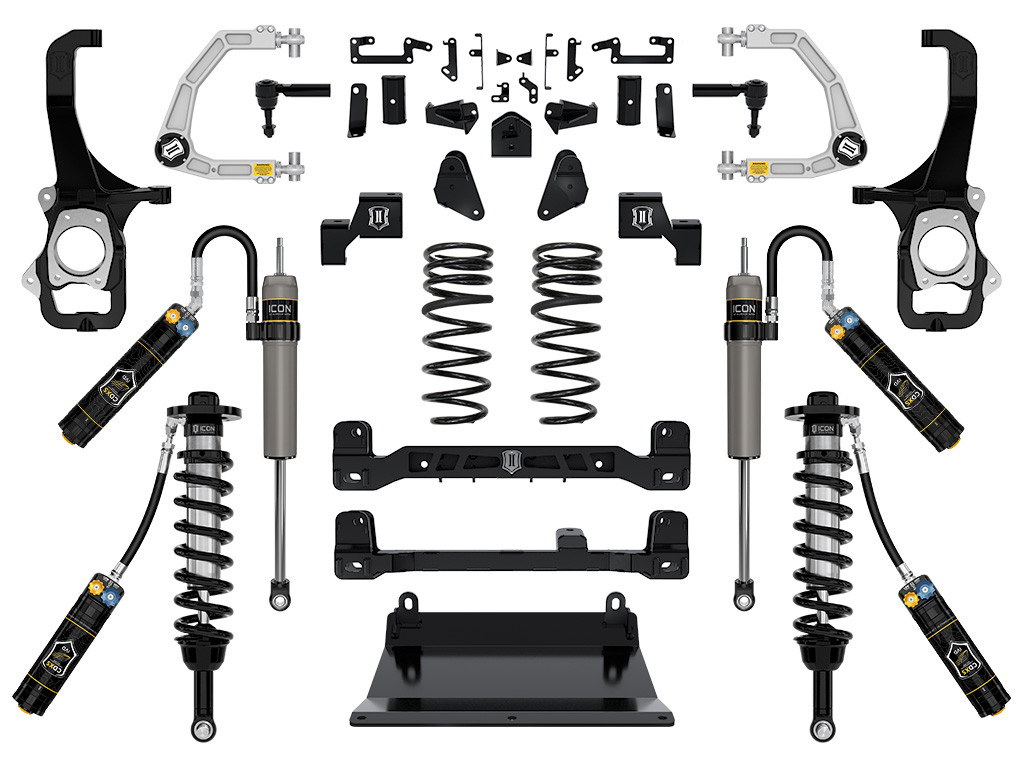 ICON 2022-2024 Toyota Tundra 6" Lift Stage 6 Suspension System Billet CDXS - K53276D