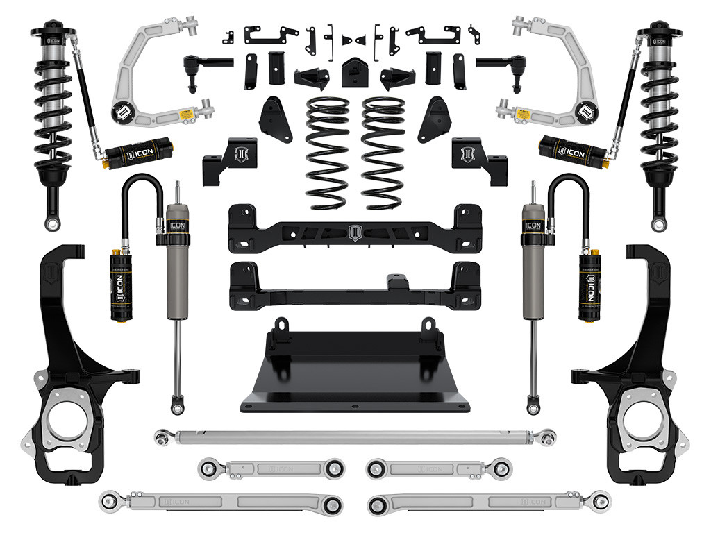 ICON 2022-2024 Toyota Tundra 6" Lift Stage 7 Suspension System Billet CDCV - K53277