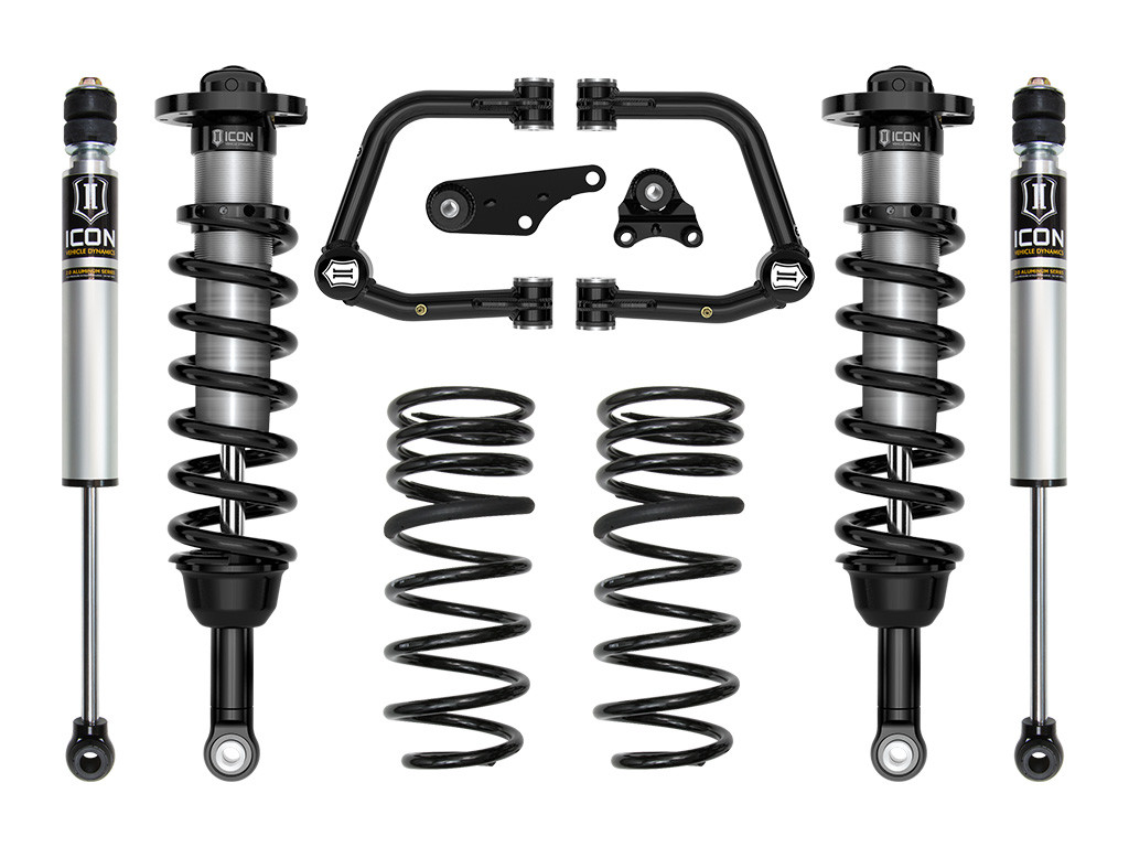 ICON 2024-2025 Toyota Tacoma 1.25-3" Lift Stage 2 Suspension System Tubular Triple Rate Rear Springs - K53292TS
