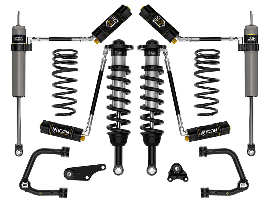 ICON 2024-2025 Toyota Tacoma 1.25-3" Lift Stage 5 Suspension System Tubular Overland Rear Springs - K53295TX