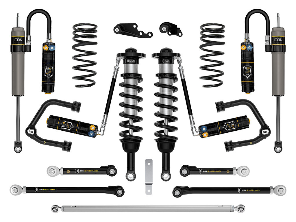 ICON 2024-2025 Lexus GX550 1.25-3" Lift Stage 9 Suspension System CDXS Tubular - K53359TD