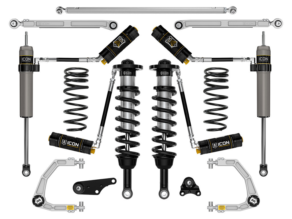 ICON 2024-2025 Toyota Land Cruiser 250 Series 1.25-3" Lift Stage 8 Suspension System CDCV Billet - K53368