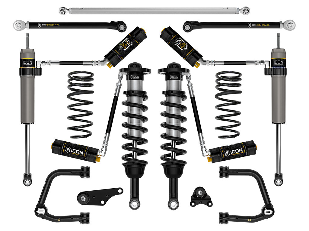 ICON 2024-2025 Toyota Land Cruiser 250 Series 1.25-3" Lift Stage 8 Suspension System CDCV Tubular - K53368T
