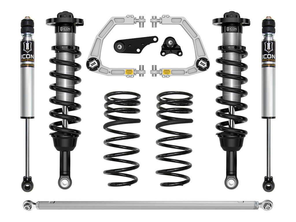 ICON 2025 Toyota 4Runner 4WD 1.25-3" Lift Stage 3 Suspension System Billet - K53403