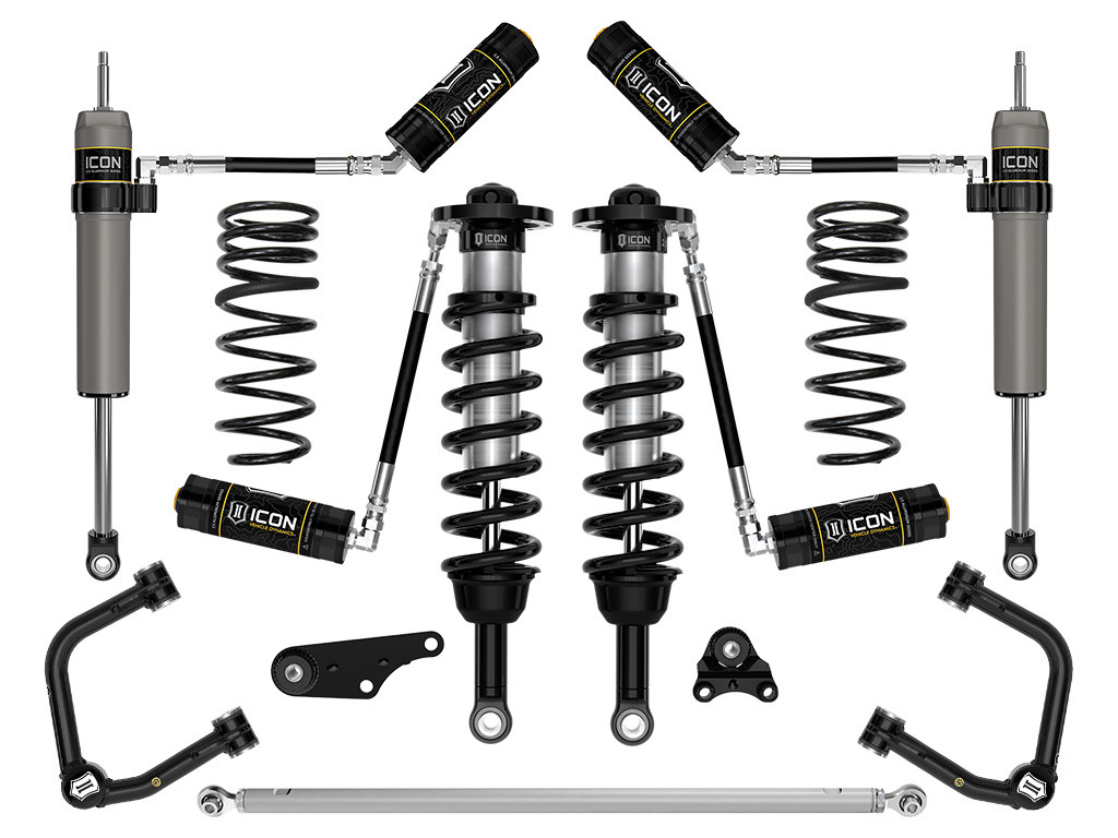 ICON 2025 Toyota 4Runner 4WD 1.25-3" Lift Stage 6 Suspension System Tubular - K53406T