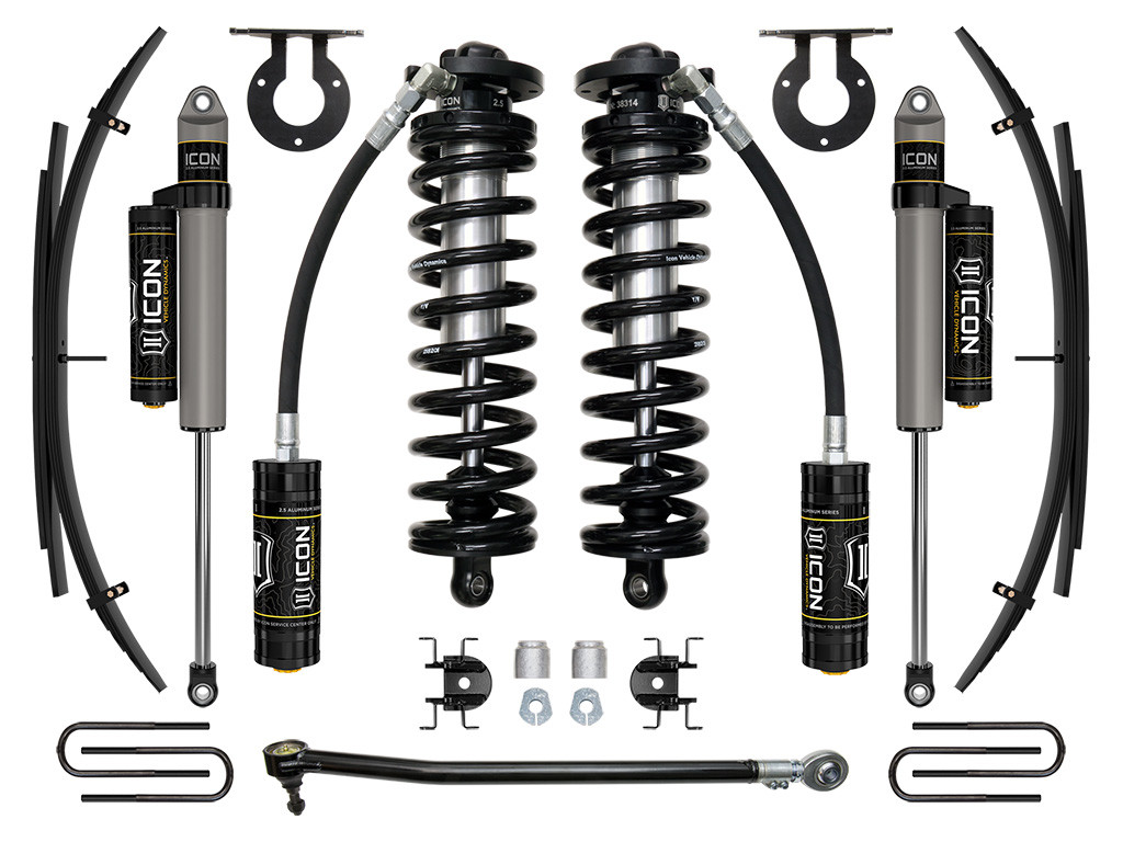 ICON 2017-2023 Ford F-250/F-350 Super Duty 4WD 2.5-3" Lift Stage 3 Coilover System w/ Expansion Packs - K63143L