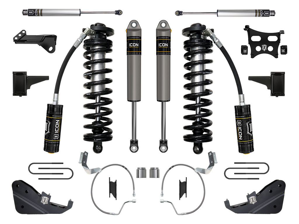 ICON 2023-2025 Ford F-250/F-350 Super Duty 4WD 4-5.5" Lift Stage 3 Coilover Conversion System - K63173
