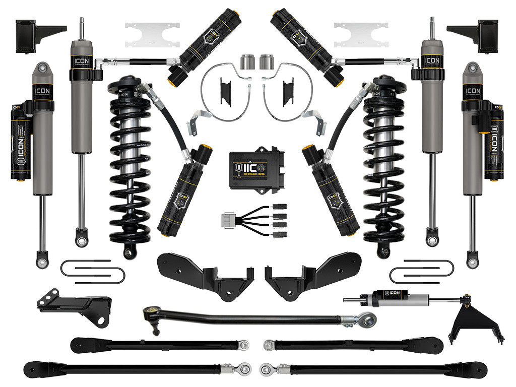 ICON 2023-2025 Ford F-250/F-350 Super Duty 4WD 4-5.5" Lift Stage 9 Coilover Conversion System - K63179