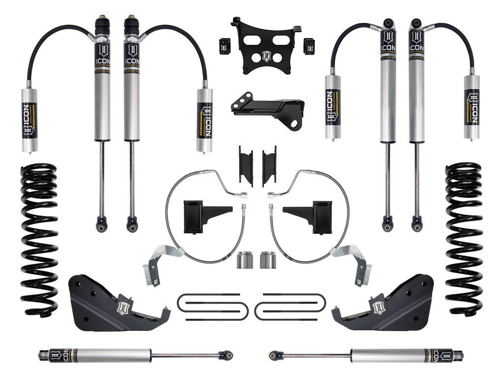 ICON 2023-2025 Ford F-250/F-350 Super Duty 4WD Diesel 4.5" Lift Stage 2 Suspension System - K64542