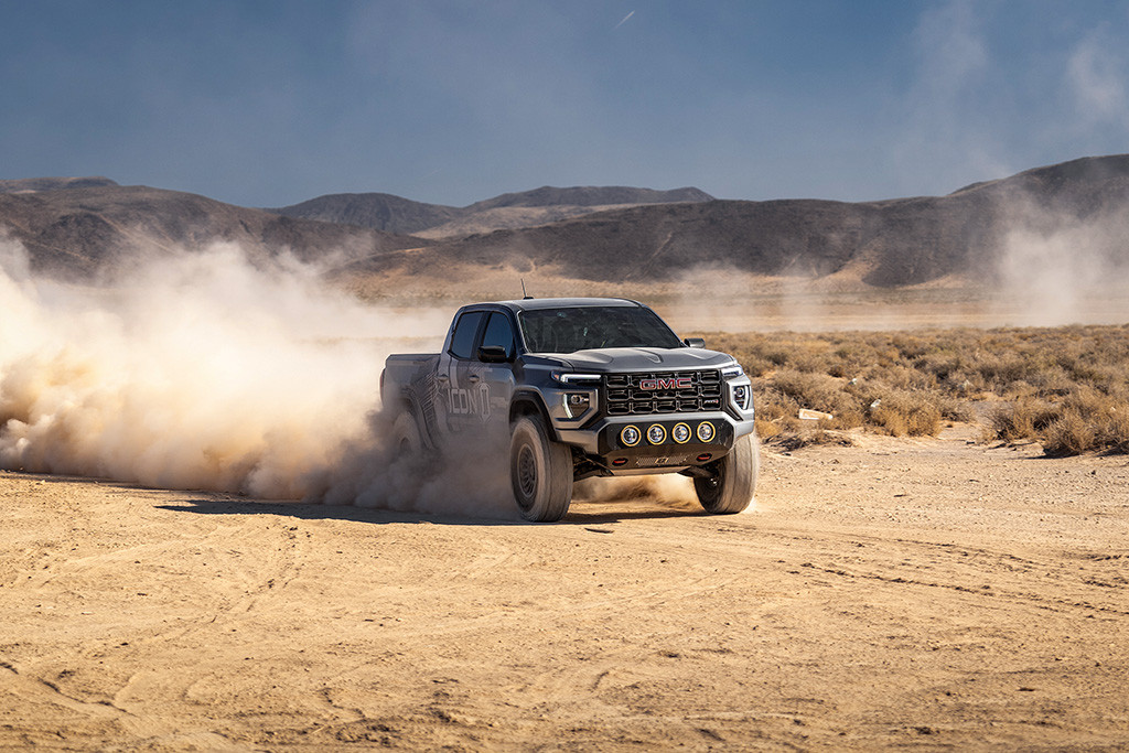 ICON 2023-2024 GMC Canyon AT4 Denali & Elevation/Chevrolet Colorado Trail Boss 1.75-2.5" Lift Stage 4 Suspension System w/ Tubular Upper Control Arms - K73084T