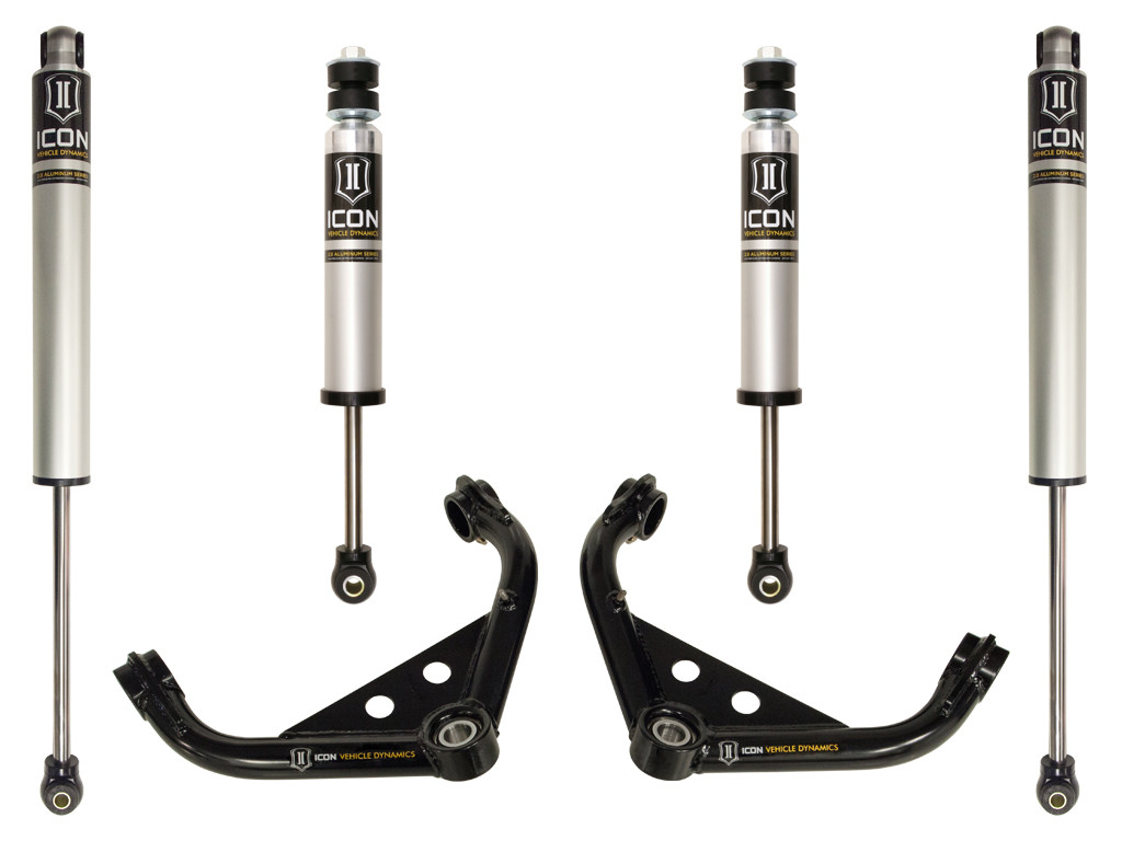 01-10 GM 2500HD/3500 0-2" STAGE 2 SUSPENSION SYSTEM - K77101