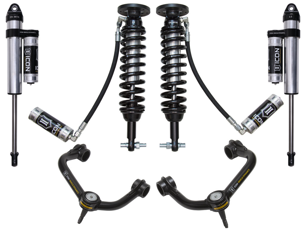 2015-2020 FORD F150 2WD 1.75-3" STAGE 4 SUSPENSION SYSTEM W TUBULAR UCA - K93094T