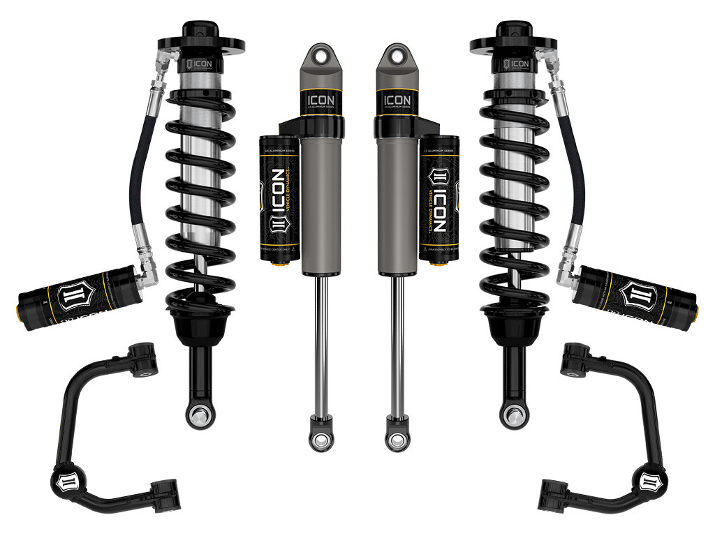 ICON 2021-2024 Ford F-150 Tremor 2.5-3" Lift Stage 3 Suspension System Tubular - K93163T
