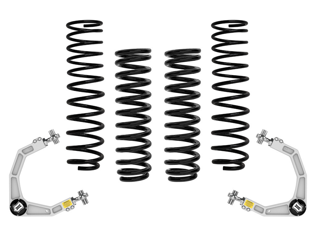 ICON 2021-2025 Ford F-150 Raptor 2-2.25" Lift Stage 2 Suspension System Overland Rear Springs - K93172X