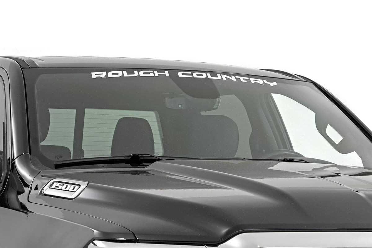 Rough Country - Rough Country Decal - 2 Inch x 27 Inch - White - 84164W