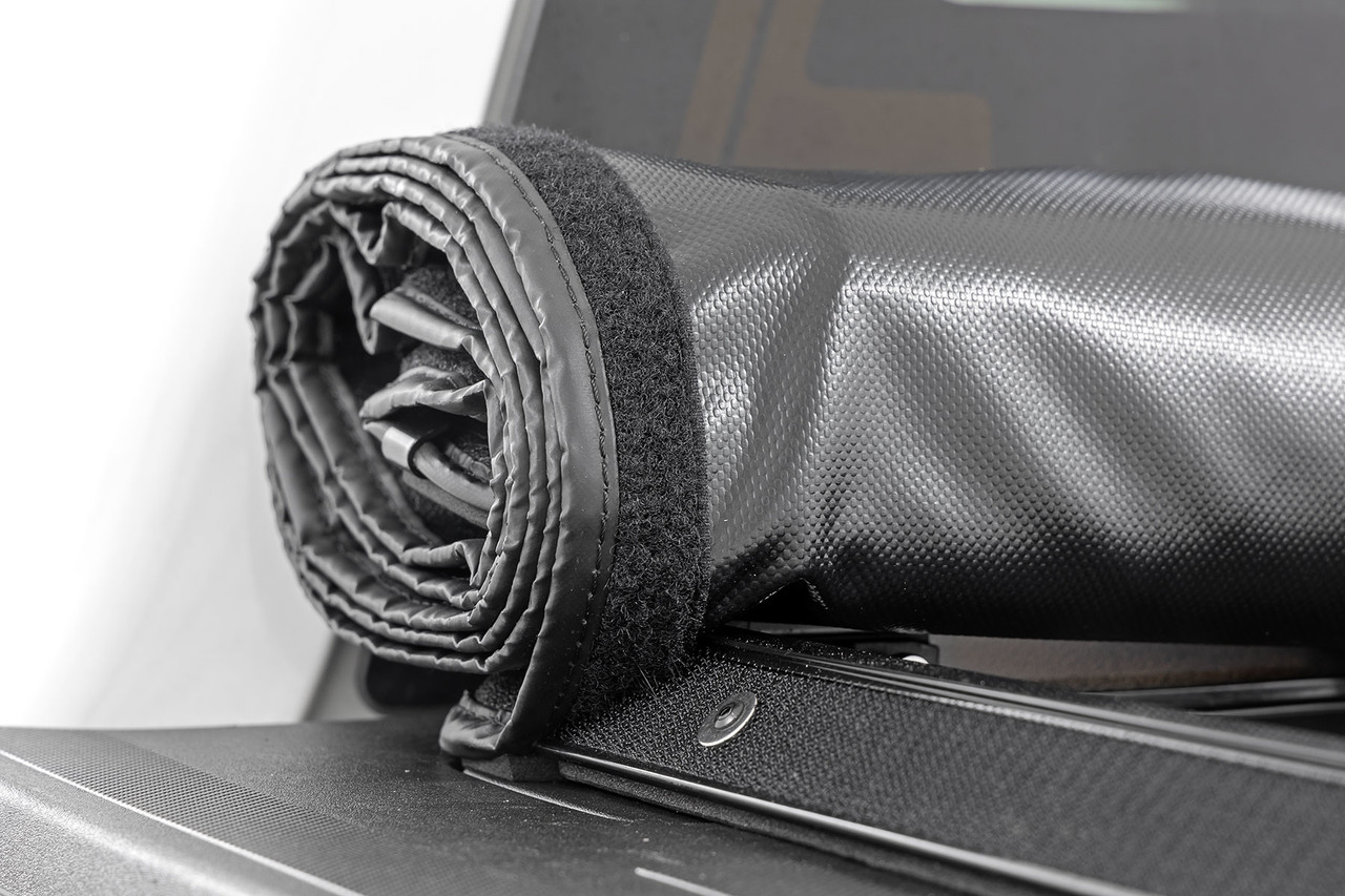 Rough Country - Soft Roll Up Bed Cover - 6'10 in. Bed - Ford F-250/F-350 Super Duty (17-25) - 42517650