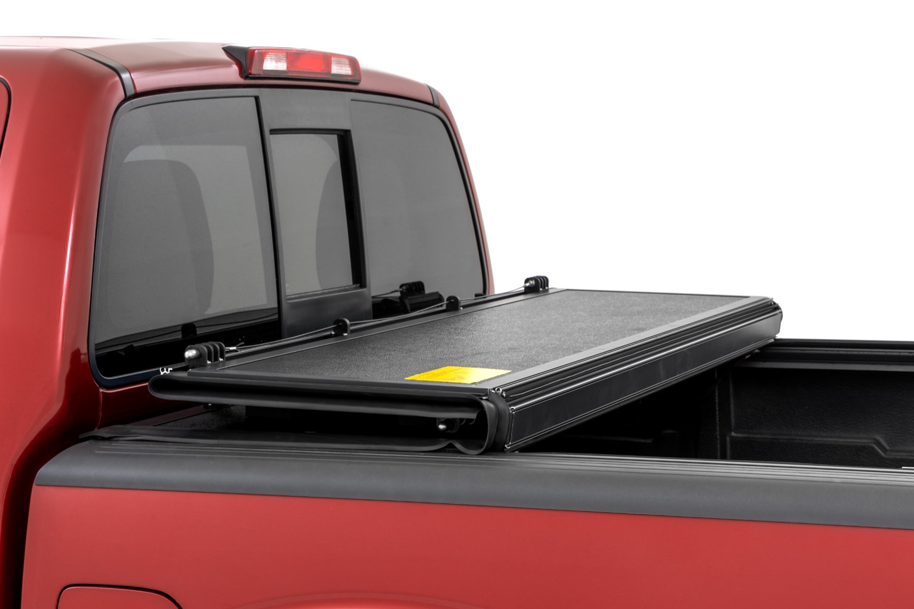 Rough Country - Hard Low Profile Bed Cover - 5' Bed - Cargo Mgmt - Nissan Frontier (05-21) - 47520501B
