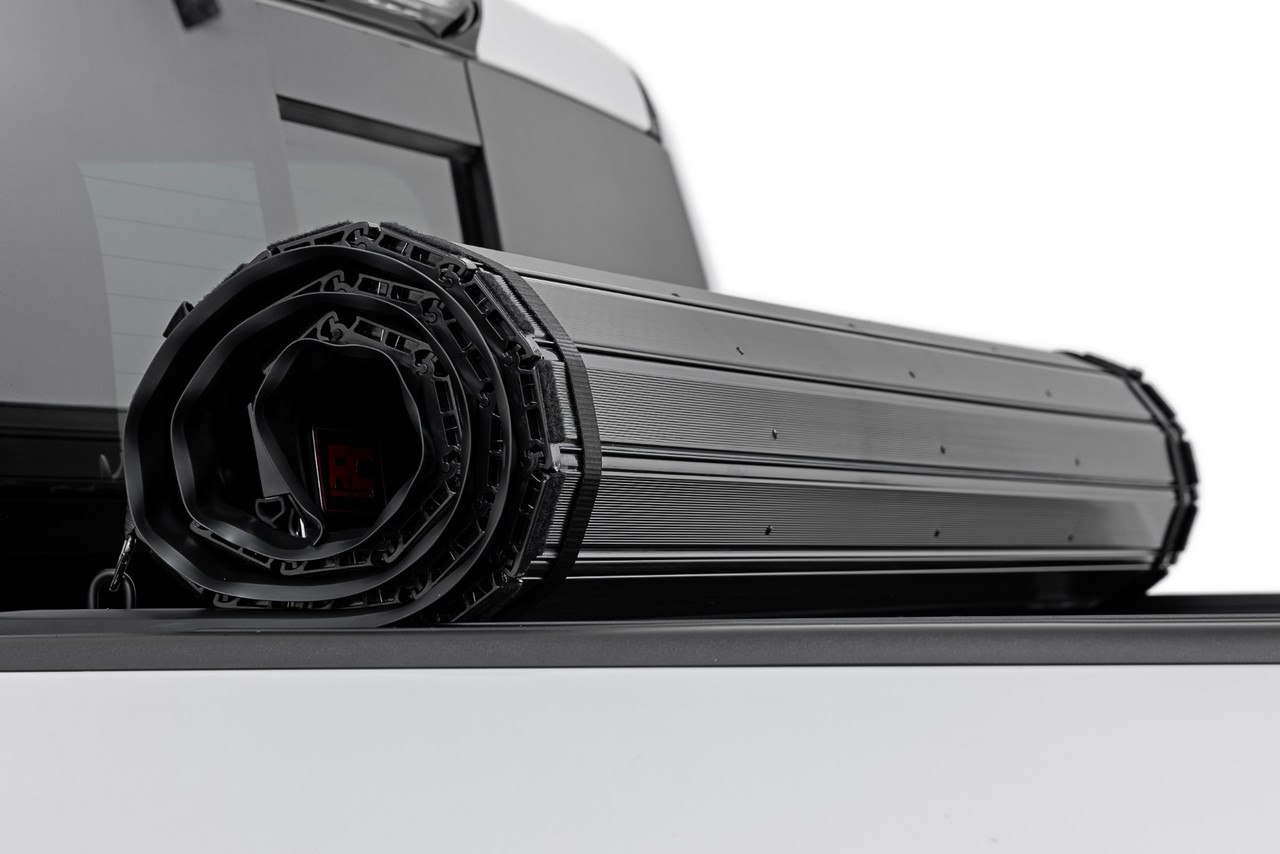 Rough Country - Hard Roll Up Bed Cover - 5'7 in. Bed - Ram 1500 (19-25)/1500 TRX (21-24) - 50320550