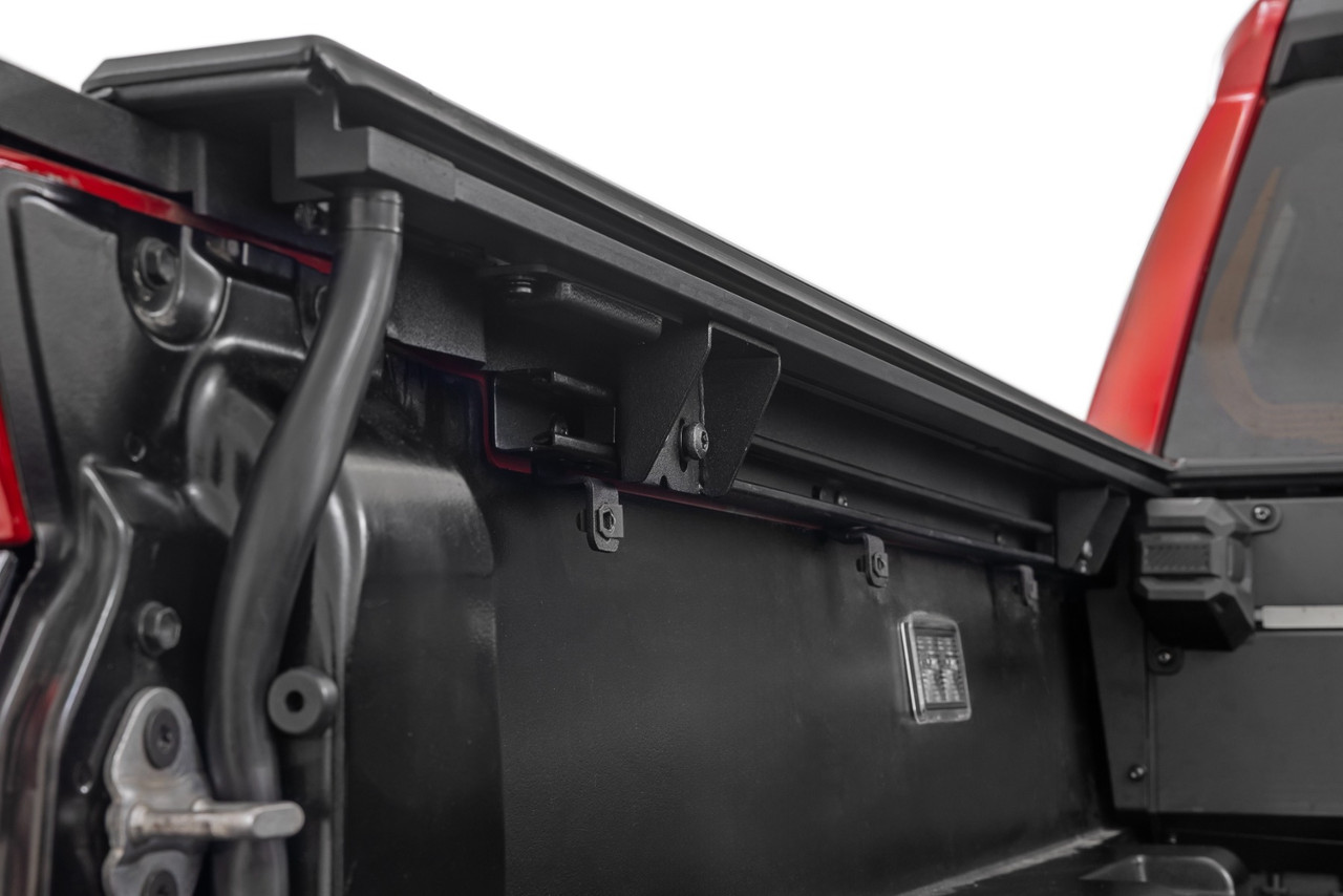 Rough Country - Powered Retractable Bed Cover - 5' Bed - Toyota Tacoma 2WD/4WD (2024-2025) - 51515551 - 51515551