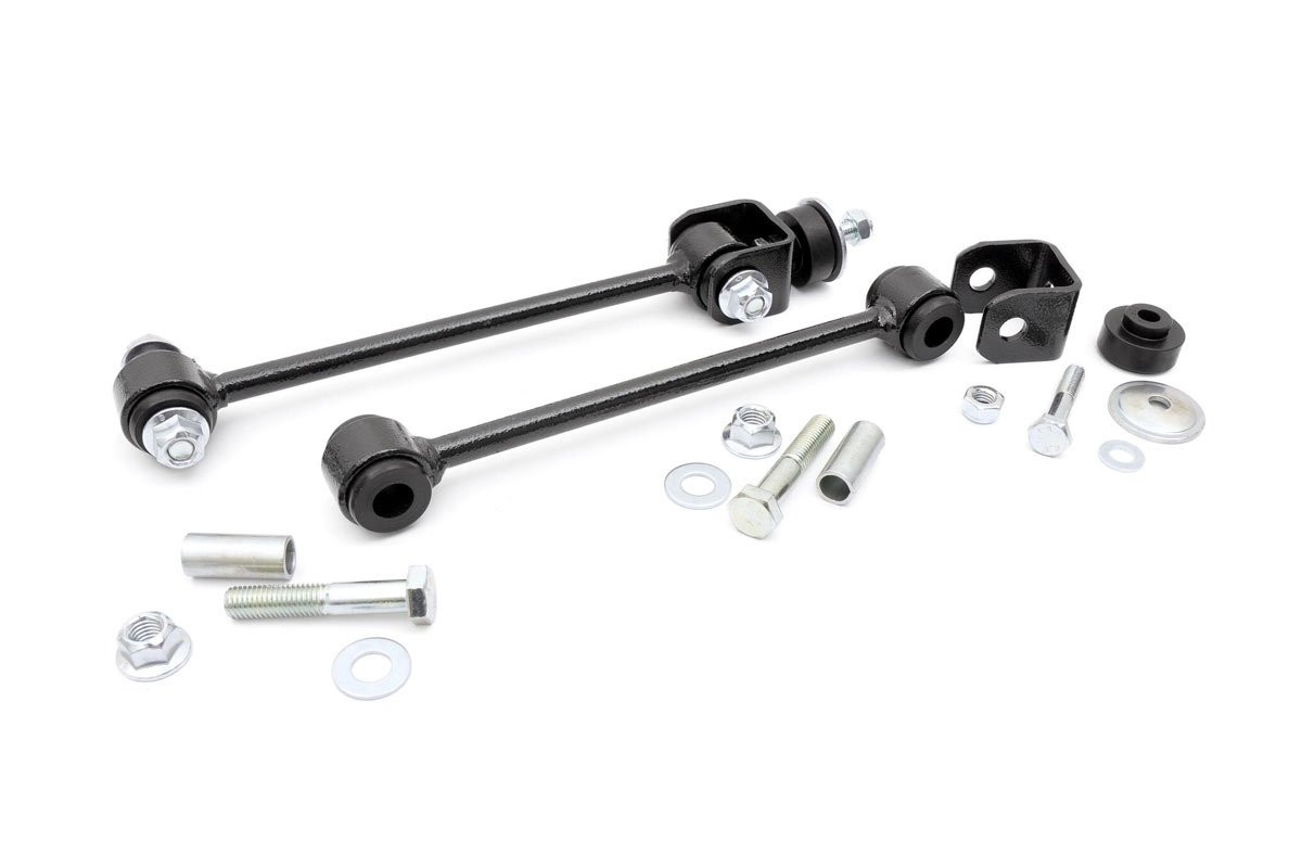Rough Country - Sway Bar Links - Rear - 4 Inch Lift - Ford F-250 4WD (1980-1997) - 1023