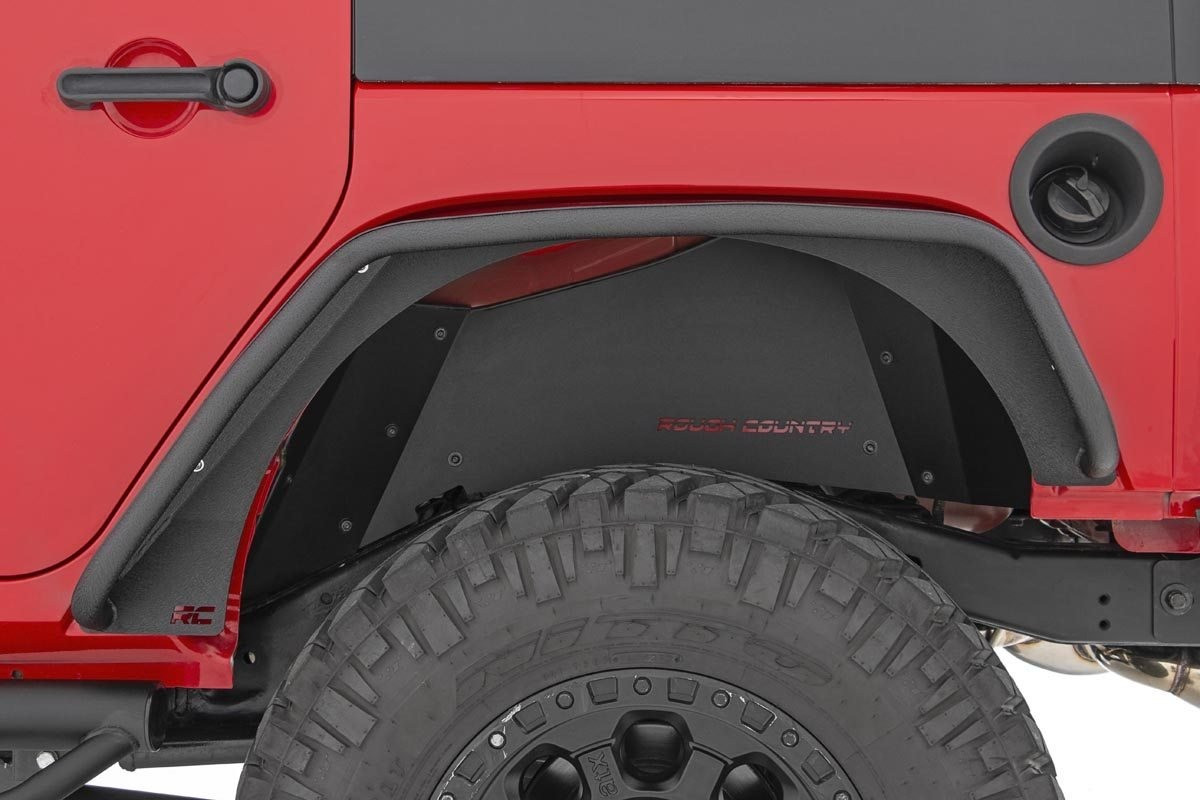 Rough Country - Fender Flare - Steel - FR & RR - Jeep Wrangler JK/Wrangler Unlimited (07-18) - 10533