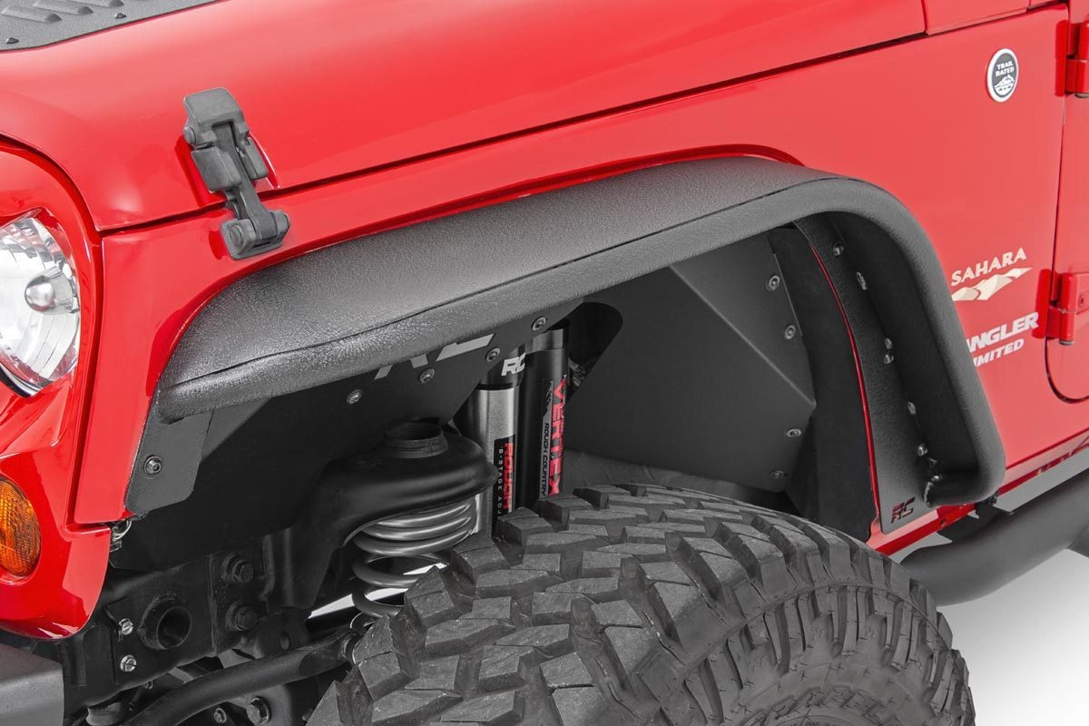 Rough Country - Fender Flare - Steel - FR & RR - Jeep Wrangler JK/Wrangler Unlimited (07-18) - 10533