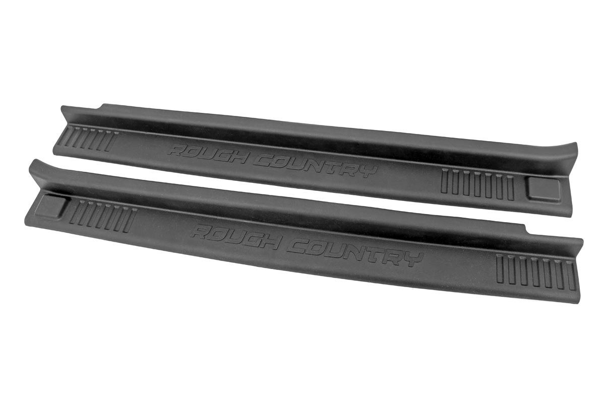 Rough Country - Entry Guards - Front and Rear - Jeep Wrangler JK/Wrangler Unlimited (07-18) - 10568