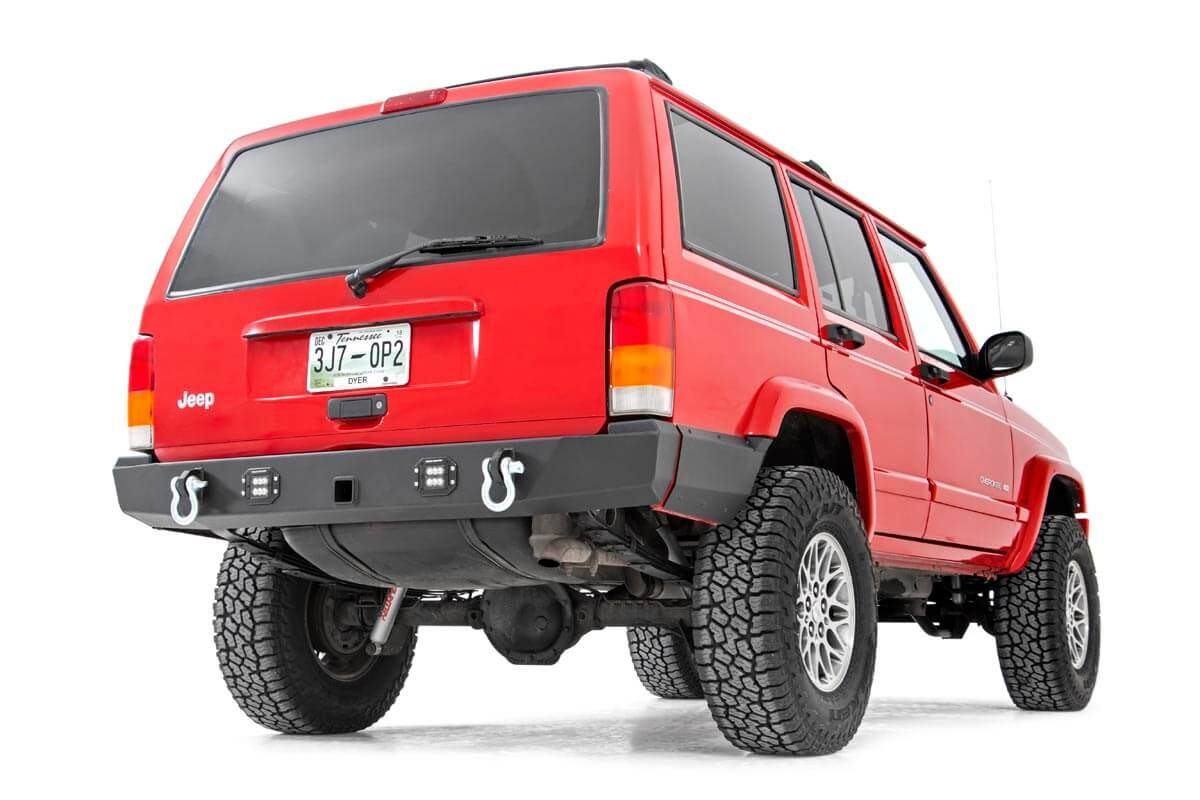 Rough Country - Quarter Panel Armor - Rear - Factory Flare - Jeep Cherokee XJ 2WD/4WD (97-01) - 10571