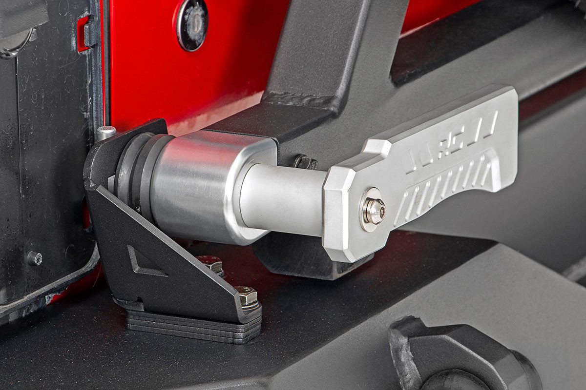 Rough Country - Rear Bumper - Rock Crawler - Tire Carrier - Jeep Wrangler JK/Wrangler Unlimited (07-18) - 10594A