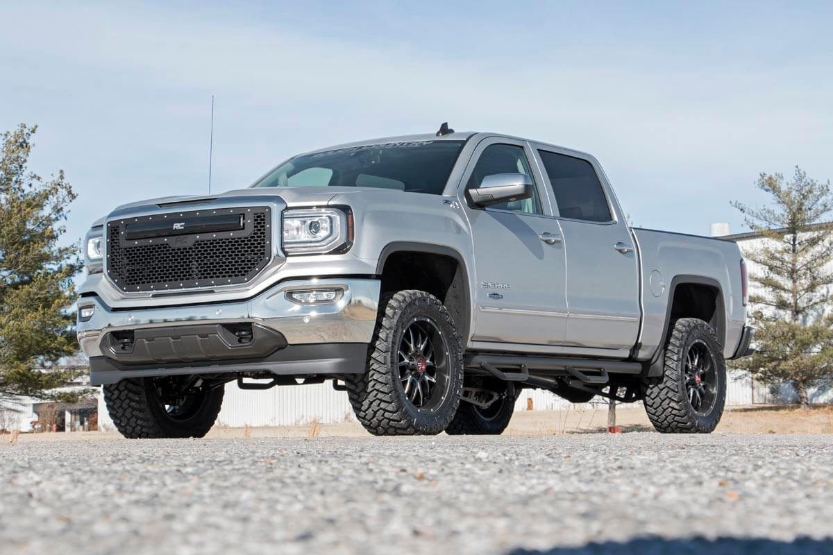 Rough Country - Traction Bar Kit - Chevy Silverado & GMC Sierra 1500 4WD (2007-2018 & Classic) - 1069