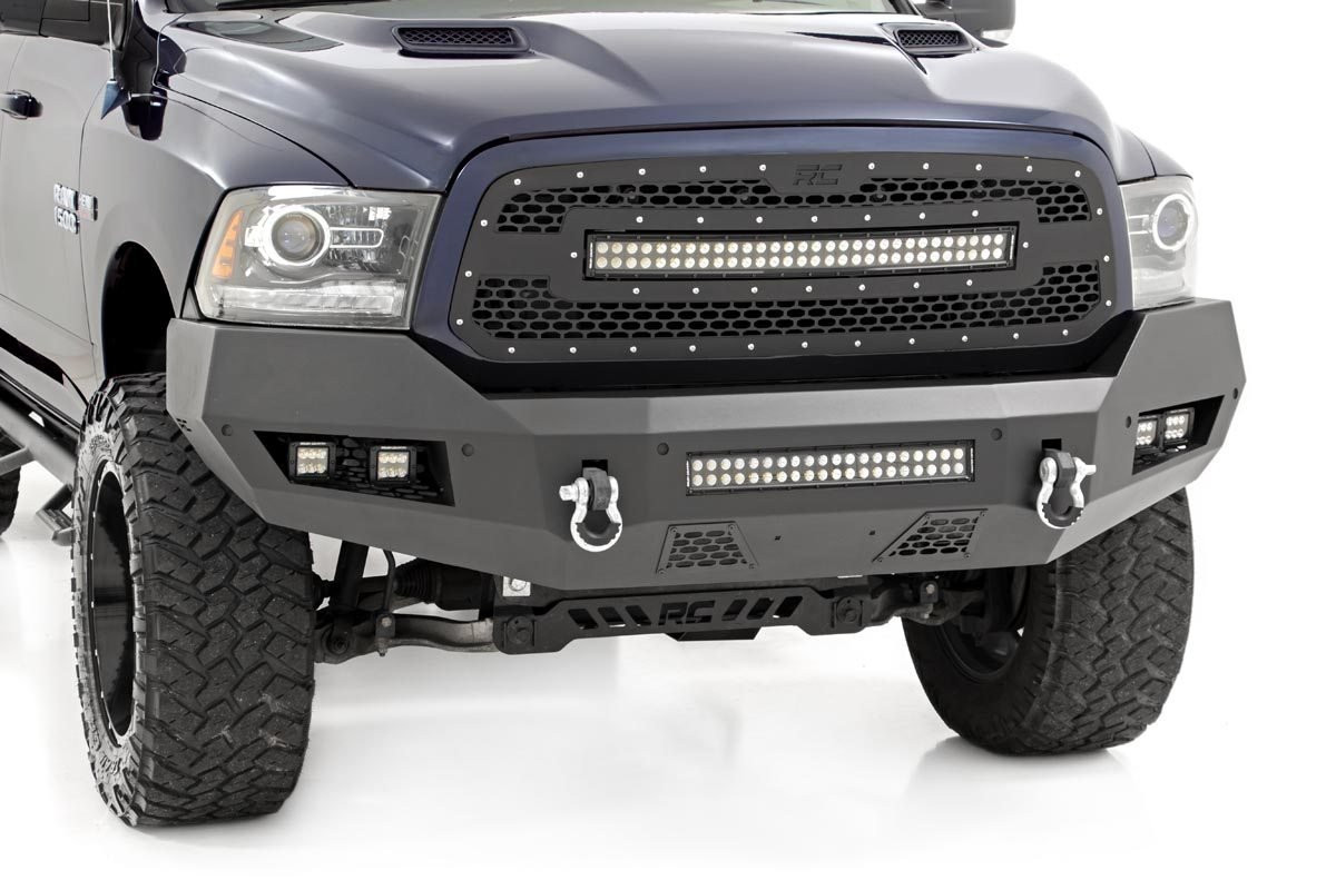 Rough Country - Front Bumper - Ram 1500 2WD/4WD (2013-2018 & Classic) - 10774
