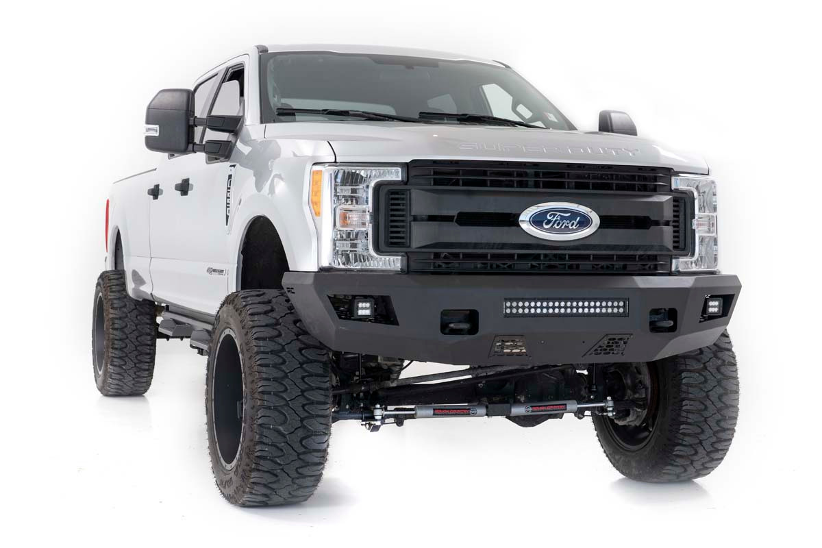 Rough Country - Front Bumper - Ford F-250/F-350 Super Duty 2WD/4WD (2017-2022) - 10787
