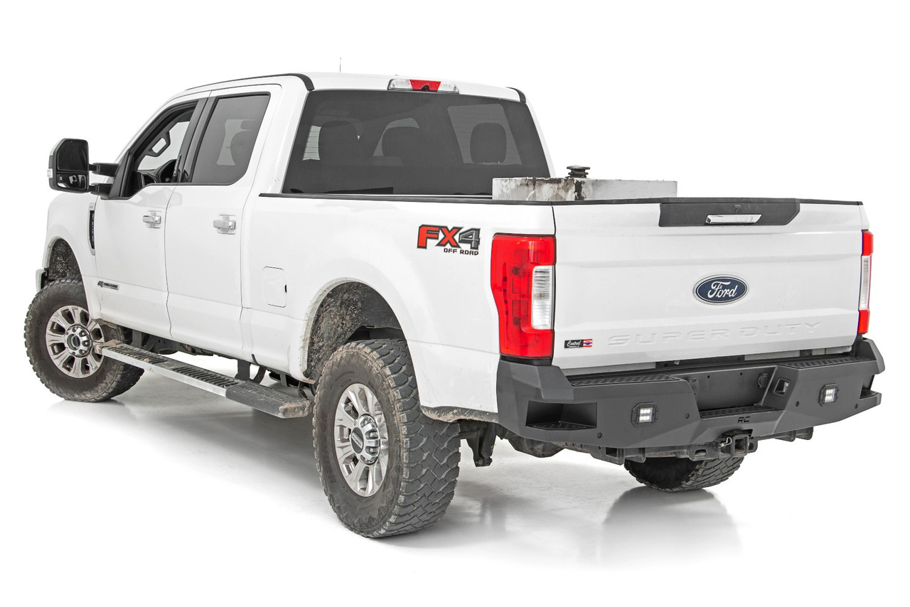 Rough Country - Rear Bumper - Ford F-250/F-350 Super Duty 2WD/4WD (2017-2022) - 10788