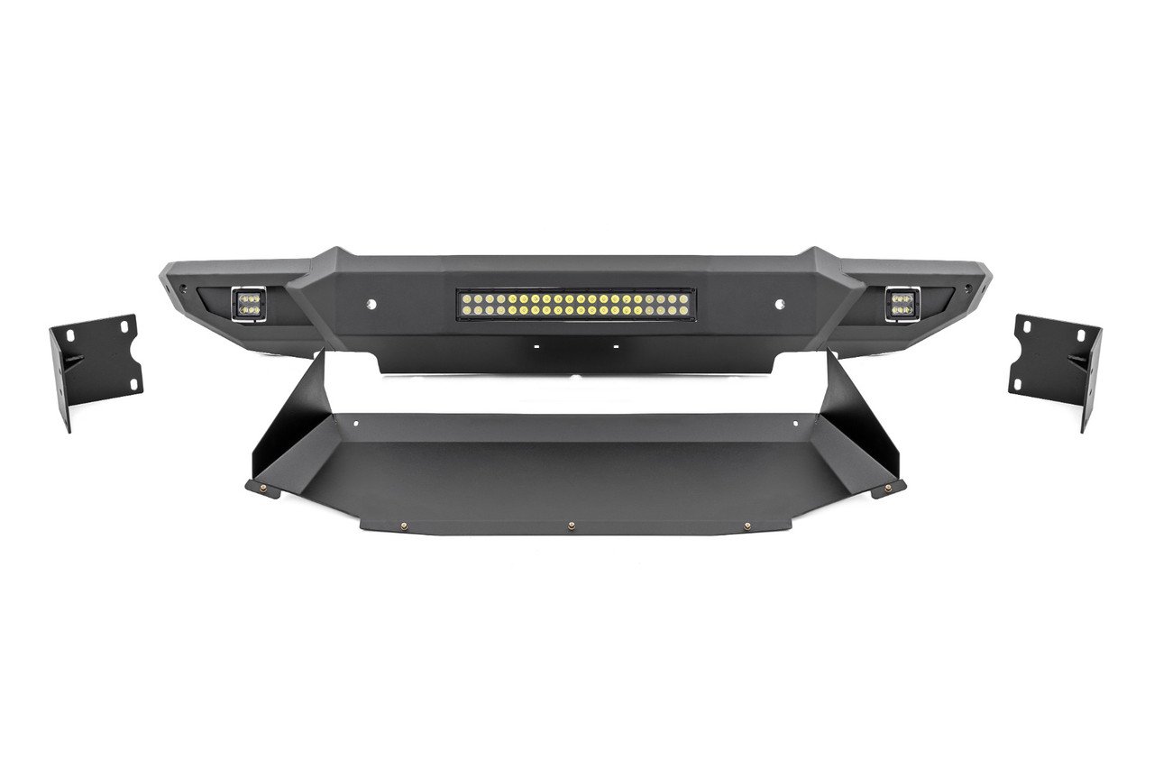 Rough Country - Front Bumper w/Skid Plate - Ram 1500 2WD/4WD (2019-2024) - 10808A