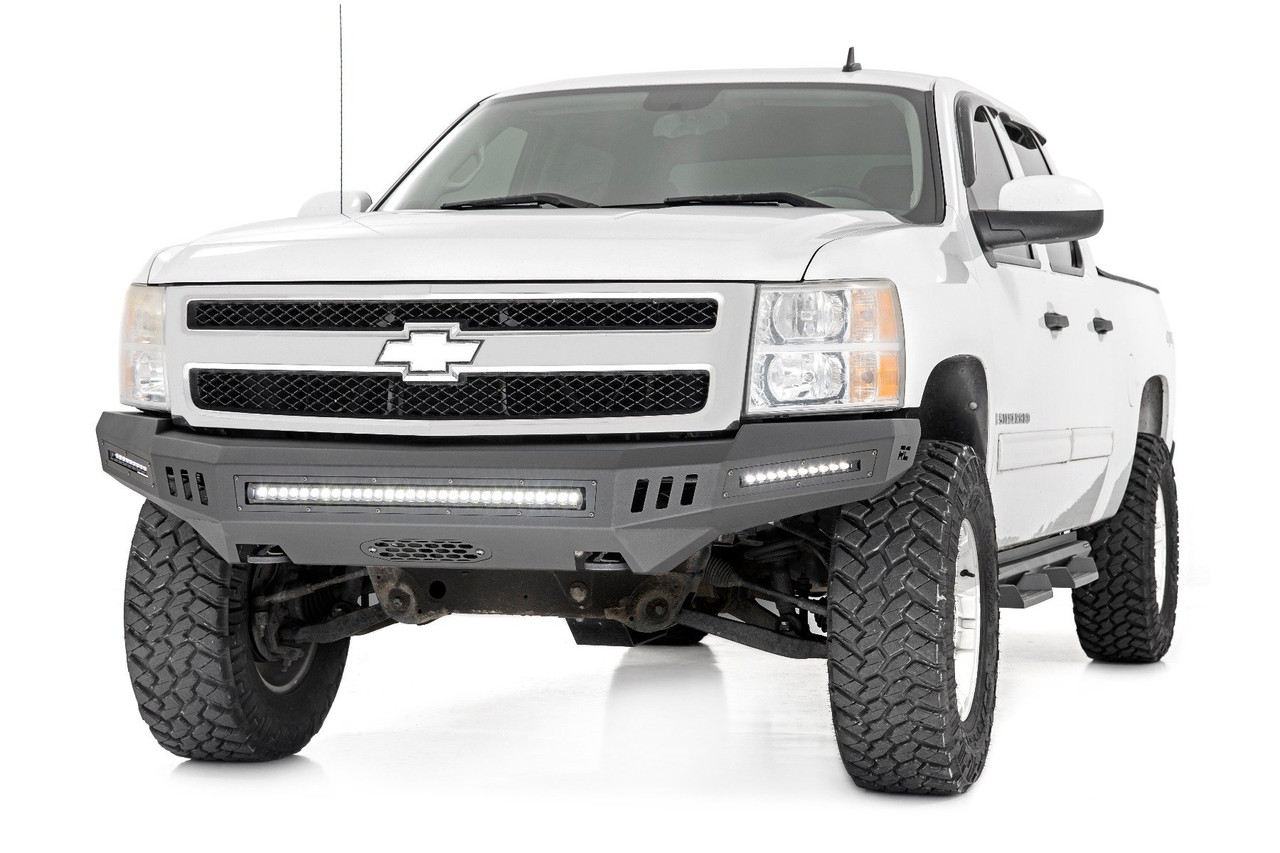 Rough Country - Front High Clearance Bumper - Chevy Silverado 1500 2WD/4WD (2007-2013) - 10910