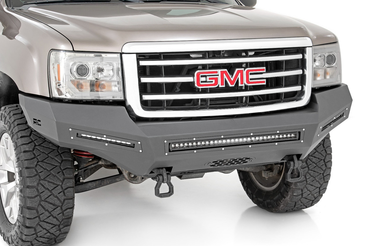Rough Country - Front Bumper - Fabricated - Prerunner - GMC Sierra 1500 2WD/4WD (2007-2013) - 10912